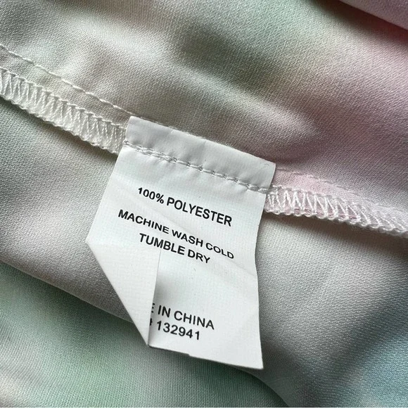 Amanda Uprichard Mariska Skirt in Laguna Tie Dye Small